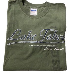 Lake Tahoe LT America's Adventureland Sierra Nevada Vintage T-Shirt